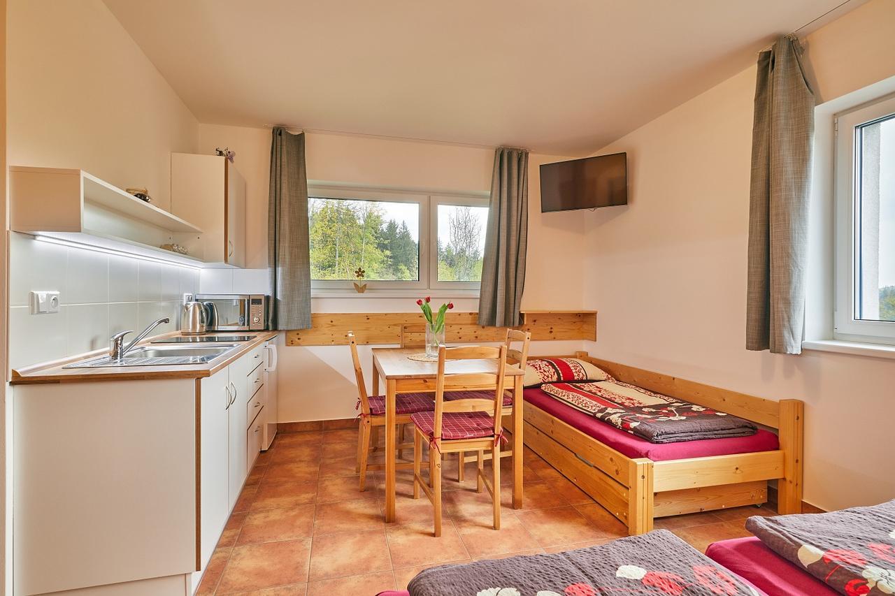 Skipension Janske Lazne Exterior foto